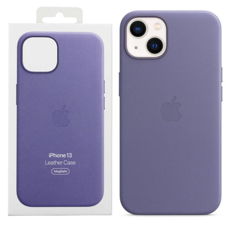 Apple iPhone 13 Leather Case MagSafe MM163ZM/A - purple (Wisteria)