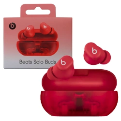 Beats Solo Buds Apple wireless headphones - red