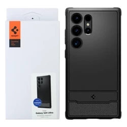 Samsung Galaxy S24 Ultra Spigen Rugged Armor phone case - black