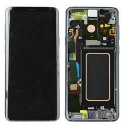 Wyświetlacz LCD do Samsung Galaxy S9 Plus oryginalny - szary (Titanium Grey)