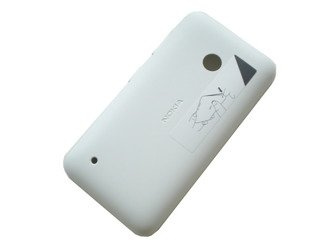 Nokia Lumia 530 battery flap - white