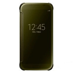 Samsung Galaxy S6 Clear View Cover case EF-ZG920BFE - gold
