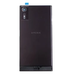 Back case with camera glass for Sony Xperia XZ - black