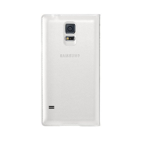 Samsung Galaxy S5/ S5 neo Flip Wallet phone case - white