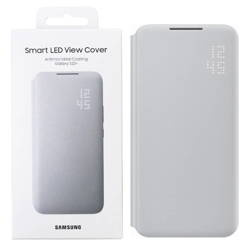 Samsung Galaxy S22 Plus Smart LED View Phone Case - Gray (Light Gray)