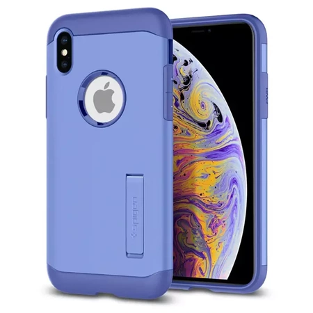 Spigen Slim Armor case for Apple iPhone Xs Max - blue (Violet)