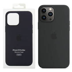 Apple iPhone 13 Pro Max silicone case MagSafe MM2U3ZM/A - black (Midnight)