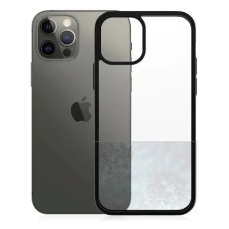 Apple iPhone 12/ 12 Pro PanzerGlass Case - transparent with black frame