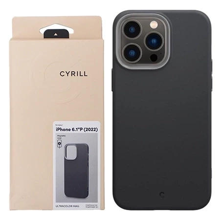 Case for Apple iPhone 14 Pro Spigen Cyrill Ultra Color Mag - gray (Dusk)