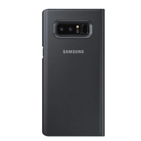 Etui na telefon Samsung Galaxy Note 8 Clear View Standing Cover - czarny [OUTLET]