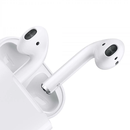 Słuchawki Apple AirPods 2 with charging case - białe [OUTLET]