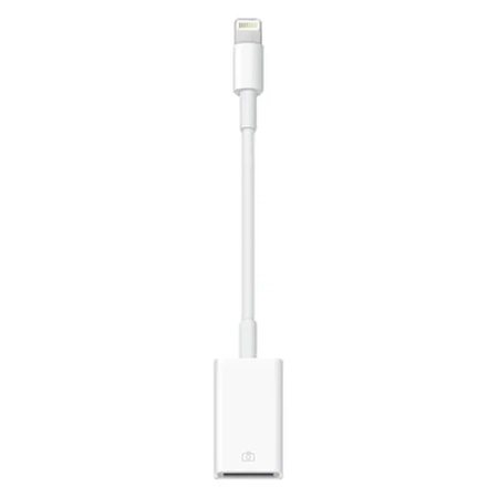 Apple Lightning to USB camera connector adapter - white