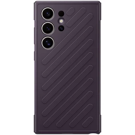 Etui na telefon Samsung Galaxy S24 Ultra Shield Case - fioletowe (Dark Violet)