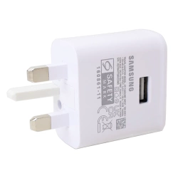 UK Samsung EP-TA50UWE 7.8W mains charger - white