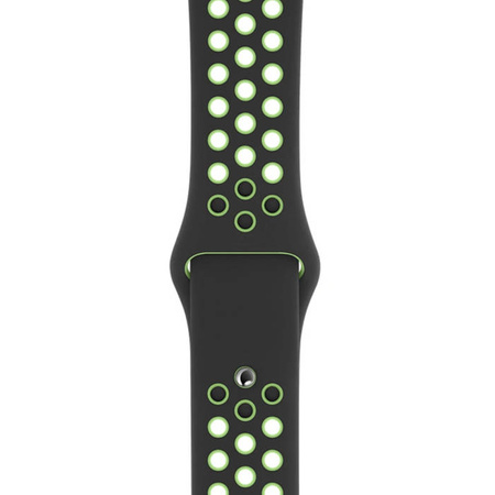 Apple Watch 38/ 40/ 41mm Nike Sport Band - Black/ Lime Blast