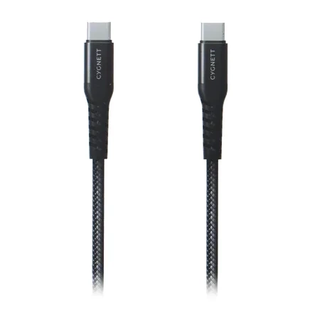 Kabel z USB-C na USB-C Cygnett 2 m - czarny 3A