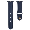 Silikonowy pasek Apple Watch 42/ 44/ 45/ 49 Ultra Silicone Sport M/L - granatowy (Midnight Blue)