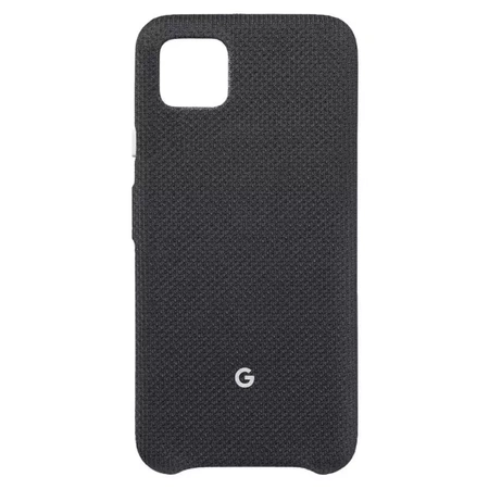 Etui Google Fabric Case do Pixel 4 - czarne (Just Black)