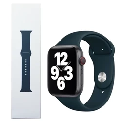 Silikonowy pasek Apple Watch 38/ 40/ 41 mm Sport Band - ciemnozielony (Mallard Green)