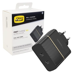 OtterBox USB-C Dual Port Wall Charger 50W - black