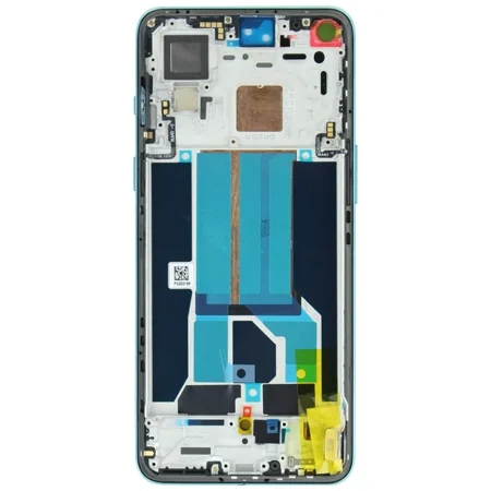 LCD display with bezel for OnePlus Nord 2 5G - blue (Blue Haze)