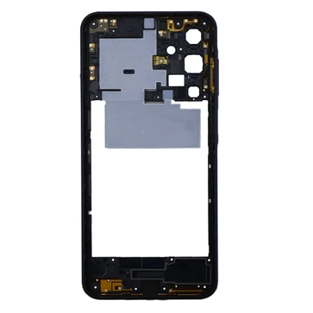 Body, side frame for Samsung Galaxy A05s - black 