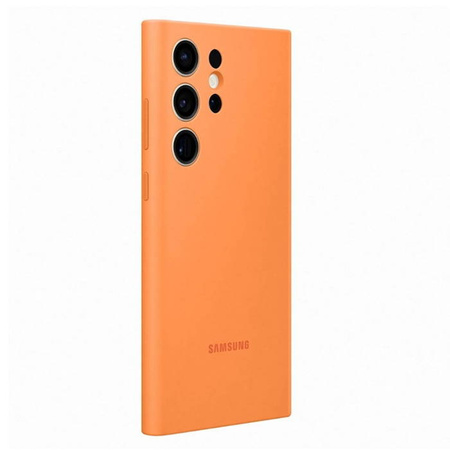 Samsung Galaxy S23 Ultra Silicone Phone Case - orange