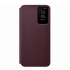 Samsung Galaxy S22 Plus case Smart Clear View Cover EF-ZS906CEEGWW - burgundy