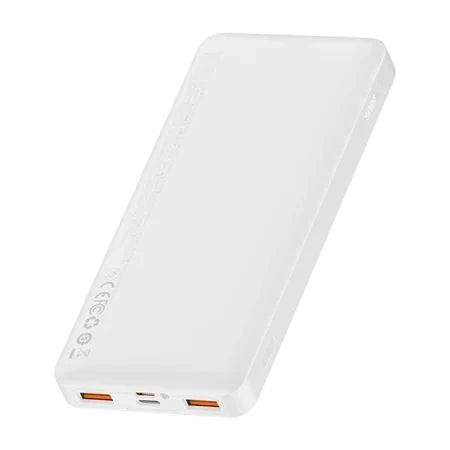 Powerbank Baseus Bipow Digital Display Fast Charge 10000 mAh 20W - white