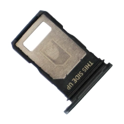 SIM card drawer for Motorola Edge 60 Pro original - gray-green (Pantone Shadow)