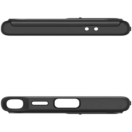 Etui na telefon Samsung Galaxy S24 Ultra Spigen Optik Armor - czarne