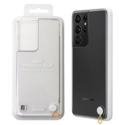 Samsung Galaxy S21 Ultra Clear Protective Cover EF-GG998CWEGWW - transparent with white border