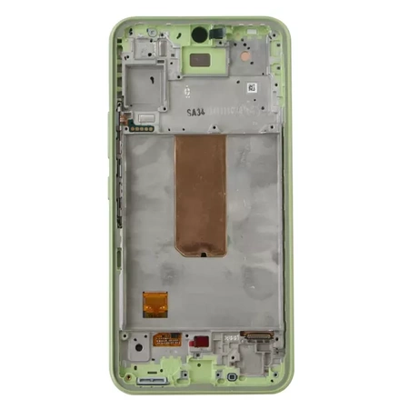 LCD display with frame for Samsung Galaxy A54 5G - green (Light Green)