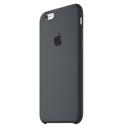 Etui silikonowe Apple iPhone 6/ 6s - ciemnoszare