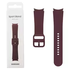 Silicone Samsung Sport Band 20 mm M/L for Galaxy Watch 4/ Watch 4 Classic/ Watch 5/ Watch 5 Pro - burgundy