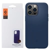 Etui silikonowe na Apple iPhone 14 Pro Max Spigen Silicone Fit MagSafe - granatowe (Navy Blue)