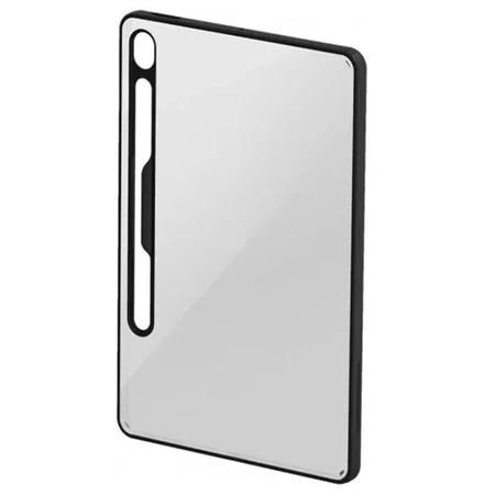 Case for Samsung Galaxy Tab S9 FE Plus Anymode Hybrid Edge Cover - transparent with black frame