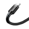 USB-A to USB-C Baseus Cafule 2A cable - black 2 m