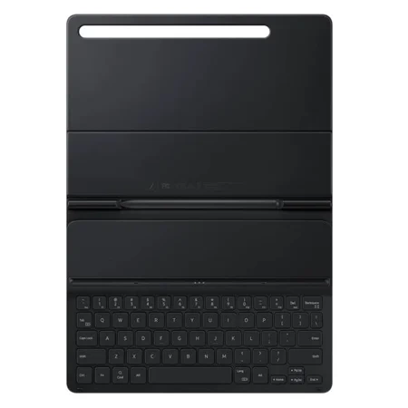 Etui z klawiaturą do Samsung Galaxy Tab S7/ Tab S8  Book Cover Keyboard Slim (układ hiszpański) - czarne