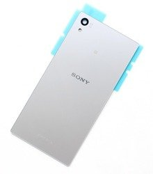 Sony Xperia Z5/ Z5 Dual klapka baterii z klejem - srebrna