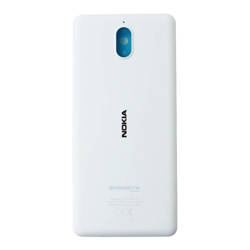 Nokia 3.1 Dual SIM battery flap - white