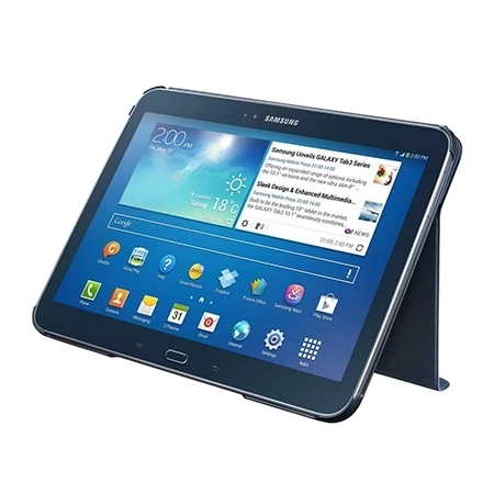 Case for Samsung Galaxy Tab 3 10.1 Book Cover - blue