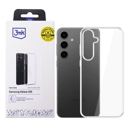 Etui silikonowe na telefon Samsung Galaxy S25 3mk Clear Case - transparentne