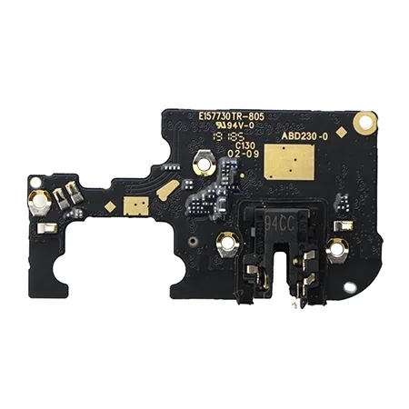 Headphone and microphone connector board for Oppo Reno Z