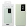 Samsung Galaxy S24 Smart View Wallet Phone Case - Green (Light Green)