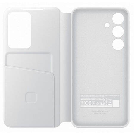 Samsung Galaxy S24 Smart View Wallet Phone Case - White (White)