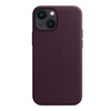 Apple iPhone 13 mini leather case Leather Case MagSafe MM0G3ZE/A - purple (Dark Cherry)