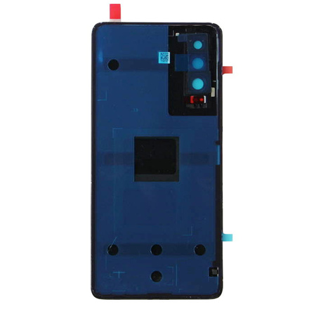 Huawei P30 battery flap with camera glass - black