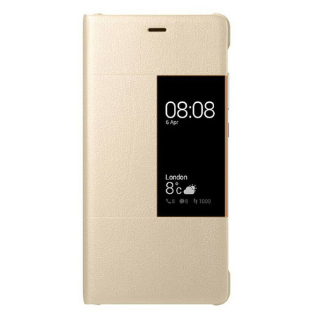 Huawei P9 S View Cover case - gold