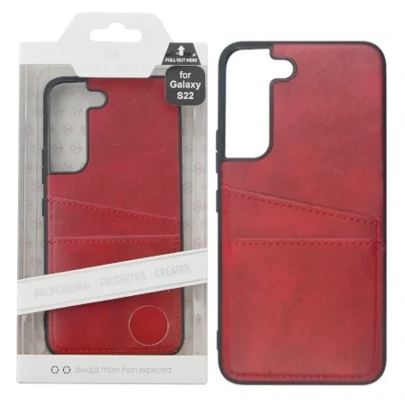 Samsung Galaxy S22 Just Must Y Pocket phone case - red 